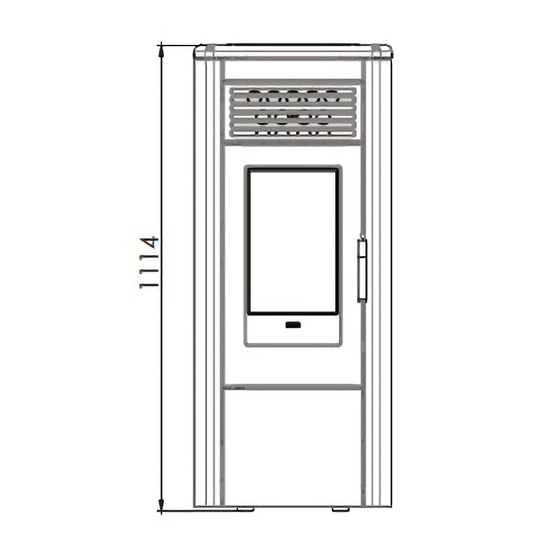 Nordic Fire - VIKTOR 12 AIRPLUS pelletkachel - Afbeelding 6