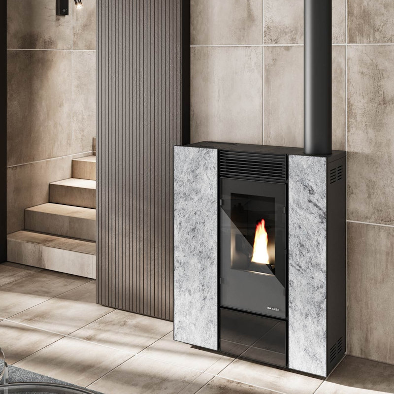 Eva Calòr Rachele 10kW met kanalisatie