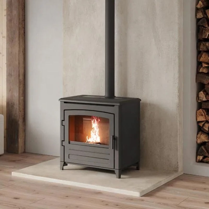 Nordic Fire - Rocco 10kW pelletkachel zwart - Afbeelding 3