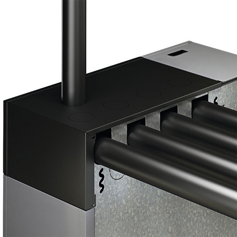 Eva Calòr FUTURA 16.5kW met 4x kanalisatie - Afbeelding 3