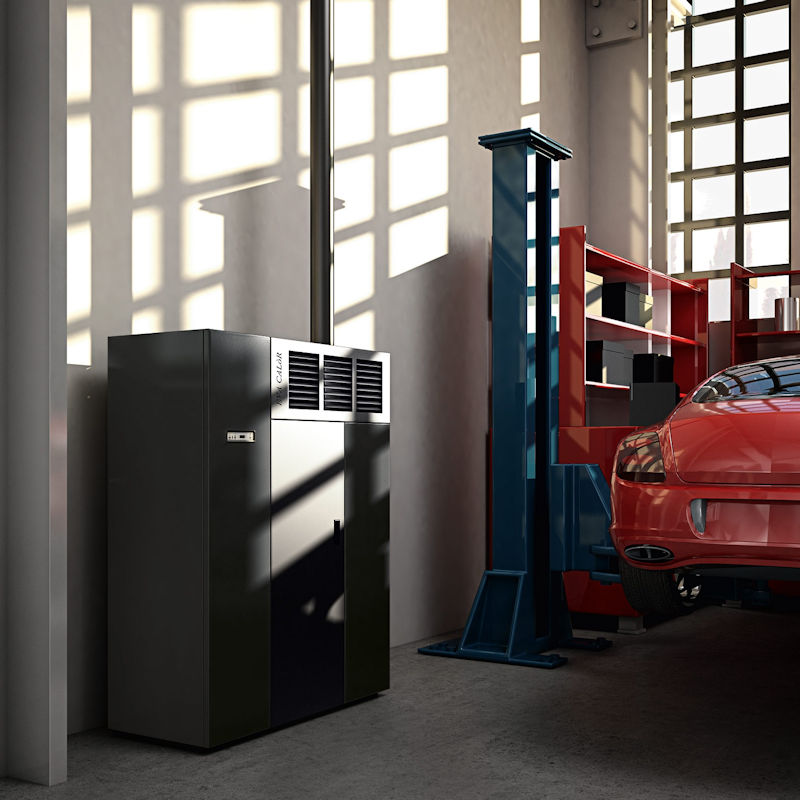 Eva Calòr Duna 20kW bedrijfsmatige pelletkachel - Air Heater - Afbeelding 8