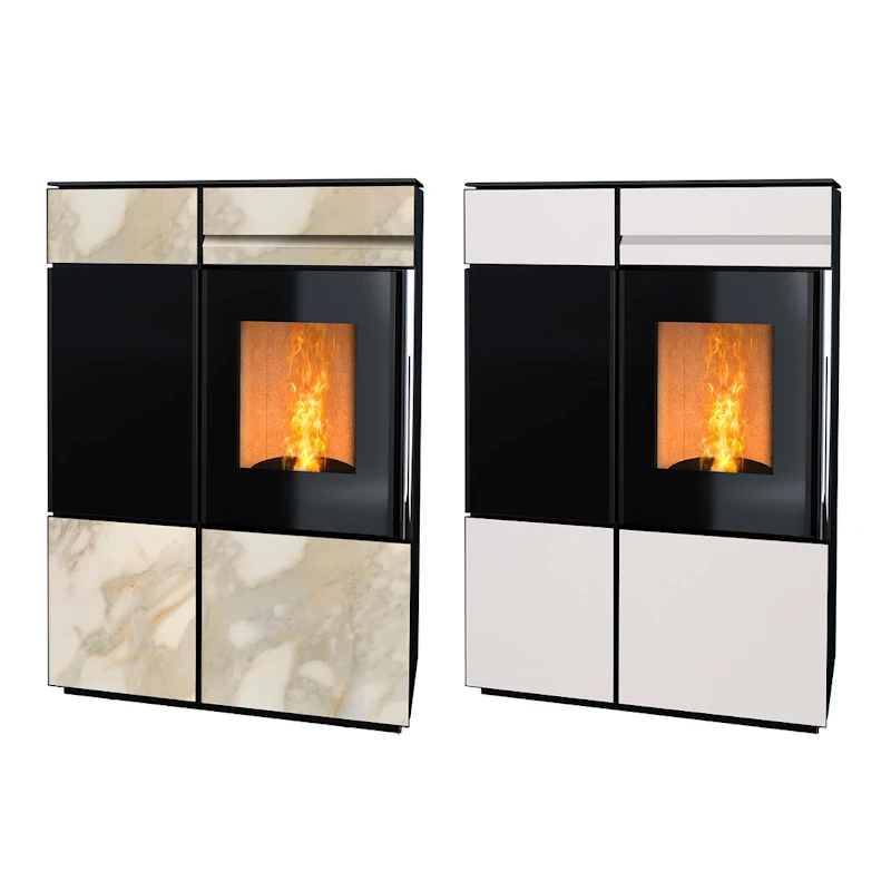 Nobis A10 Light 2020 pelletkachel 9,5kW - Afbeelding 4